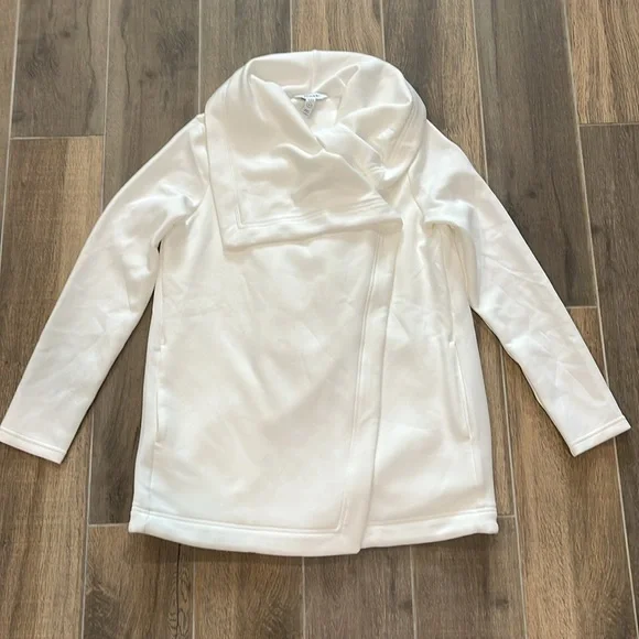 NEW SPANX AirEssiantials Open Wrap Cardigan Powder Size Small - Picture 6 of 10